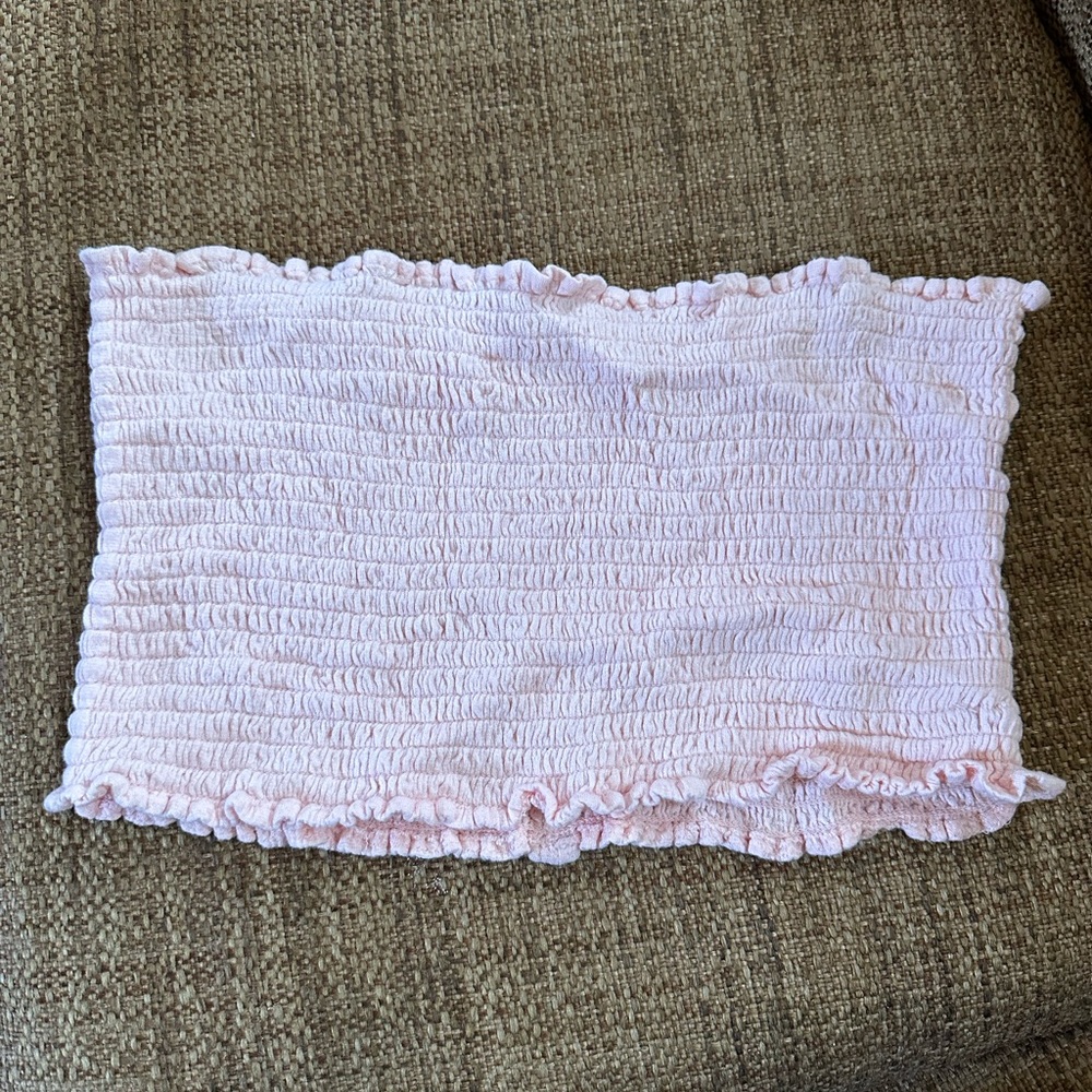 Light pink tube top